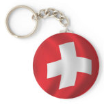 Flag of Switzerland Key Chain