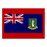 Flag of The British Virgin Islands cards