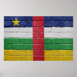 Flag of the Central African Republic posters
