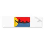 Flag of the Clatsop Tribe, Oregon bumper stickers