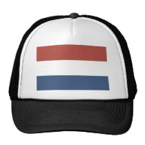 Flag of The Kingdom of Netherlands hats