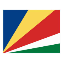 Flag of the Seychelles Post Cards