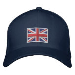 Flag of the United Kingdom embroidered hats