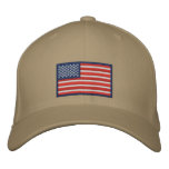Flag of the United States of America embroidered hats