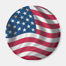Flag of the USA Fridge Magnets