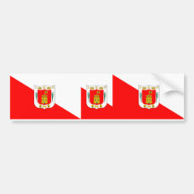 Flag of Tlaxcala Bumper Stickers