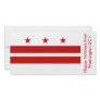 Flag of Washington DC, Happy Holidays from U.S.A.