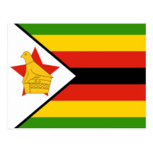Flag of Zimbabwe Post Cards
