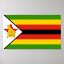 Flag of Zimbabwe posters