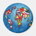 Flag Planet Magnets