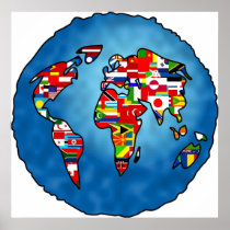 Flag Planet Posters