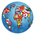 Flag Planet stickers