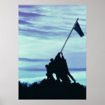 Flag Raising on Iwo Jima poster posters