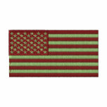 Flag - Subdued Desert embroidered shirts