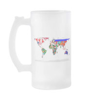 flagged world mug
