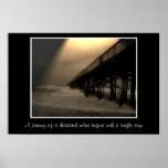 Flagler Beach Pier Photograph Print