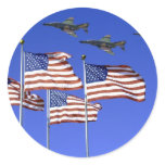 Flags and flyby sticker