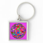 FLAGS OF THE GLOBE keychains