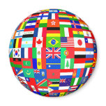FLAGS OF THE GLOBE magnets