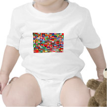 FLAGS OF THE WORLD BODYSUITS