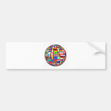 Flags of the World Bumper Stickers
