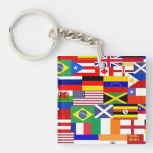 Flags of the world collage