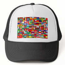 FLAGS OF THE WORLD HATS