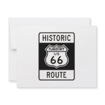Flagstaff, Arizona Route 66 Custom Invitations