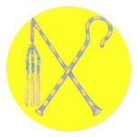 Flail and Crook Stickers