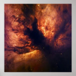 Flame nebula posters