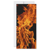 Flame Custom Rack Card