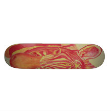 Flame Skateboard