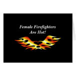 Flame Tattoo Greeting Card