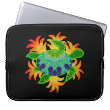Flame Turtle Laptop Sleeve