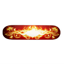 Flame Vine Skate Board