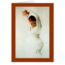 Flamenco Dancer Greeting Cards