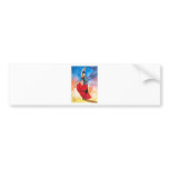 FLAMENCO DANCER watercolour bumper stickers