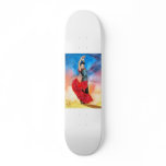 FLAMENCO DANCER watercolour skateboards