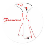 Flamenco Dancer with Customisable Slogan