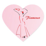 Flamenco Dancer with Customisable Text