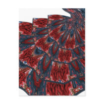 Flamenco dress post card