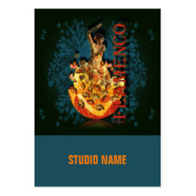 Flamenco II - Business-, Schedule Card Business Card Templates