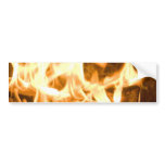 Flames of Fire Bumper Sticker