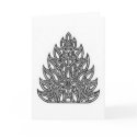 Flames tree cards