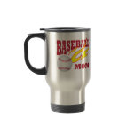 FLAMIN BASEBALL MOM Travel Mug