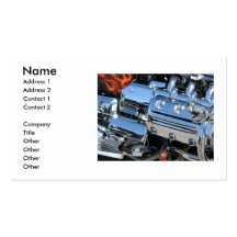 Flamin Hot Business Card Template