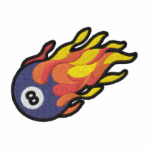 Flaming 8-ball