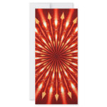 flaming arrows kaleidoscope rack cards