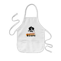 Flaming Basketball Hoops Aprons