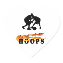 Flaming Basketball Hoops